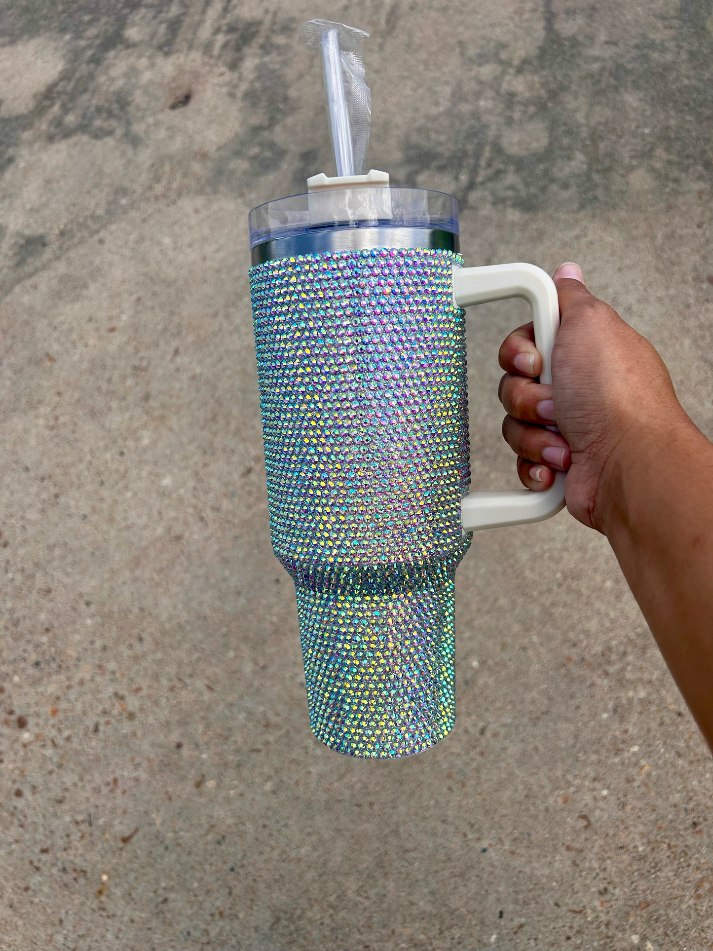 40 oz Rhinestone Tumbler